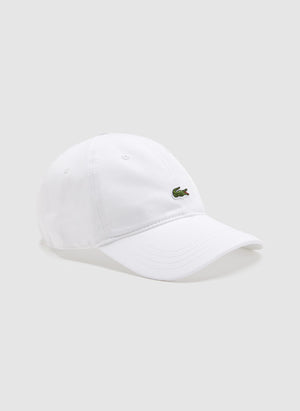 Front Logo Baseball Cap - White