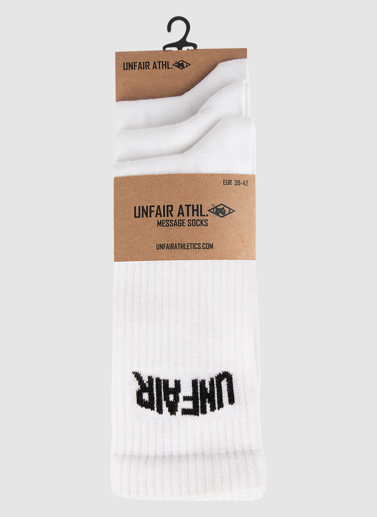 Unfair Socks 3-Pack - White-TSD - Accessoires-2